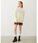 BLOOMING FLOWER EMBROIDERY SWEAT TOP