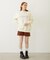 BLOOMING FLOWER EMBROIDERY SWEAT TOP