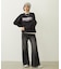 BLOOMING FLOWER EMBROIDERY SWEAT TOP