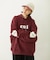HEART ELBOW PATCH SWEAT HOODIE