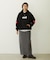 HEART ELBOW PATCH SWEAT HOODIE