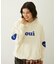HEART ELBOW PATCH SWEAT HOODIE
