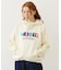 RETRO LOGO FELT PATCH SWEAT HOODIE