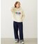 RETRO LOGO FELT PATCH SWEAT HOODIE