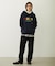 RETRO LOGO FELT PATCH SWEAT HOODIE