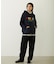 RETRO LOGO FELT PATCH SWEAT HOODIE