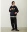 RETRO LOGO FELT PATCH SWEAT HOODIE