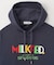 RETRO LOGO FELT PATCH SWEAT HOODIE