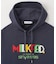 RETRO LOGO FELT PATCH SWEAT HOODIE