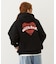 PLAID HEART SWEAT HOODIE