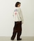 RIBBON AND CHERRY SWEAT TOP