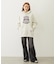MILKFED. x CHAMPION COLLEGE LOGO SWEAT HOODIE