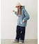 MILKFED. x CHAMPION COLLEGE LOGO SWEAT HOODIE