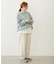 FLOWER ELBOW PATCH SWEAT TOP