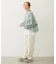 FLOWER ELBOW PATCH SWEAT TOP