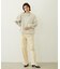 FLOWER ELBOW PATCH SWEAT TOP