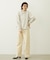 FLOWER ELBOW PATCH SWEAT TOP