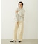 FLOWER ELBOW PATCH SWEAT TOP