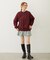 FLOWER ELBOW PATCH SWEAT TOP