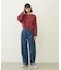 TUCK STRIPE L/S TOP