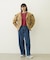 TUCK STRIPE L/S TOP