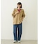 TUCK STRIPE L/S TOP