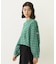 TUCK STRIPE L/S TOP