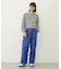 TUCK STRIPE L/S TOP