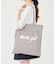 ICING LOGO POLKA DOT FLAT TOTE