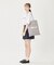 ICING LOGO POLKA DOT FLAT TOTE