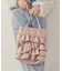 TIERED RUFFLE TOTE