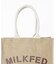 MILKFED. JUTE TOTE BAG