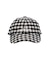 BRUSHED CHECKERED LOGO CAP