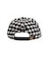 BRUSHED CHECKERED LOGO CAP