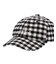 BRUSHED CHECKERED LOGO CAP