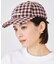BRUSHED CHECKERED LOGO CAP