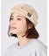 LOGO FLUFFY ROLL CAP