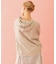 CHERRY PATTERN WAFFLE HOODIE TOP