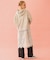 CHERRY PATTERN WAFFLE HOODIE TOP