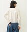 CHERRY PATTERN WAFFLE CARDIGAN
