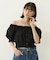 SQUARE NECK PUFF SLEEVE BLOUSE