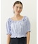 SQUARE NECK PUFF SLEEVE BLOUSE
