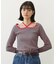 RIB HALTER NECK TOP