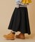 TWILL FLARE SKIRT