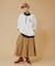 TWILL FLARE SKIRT