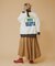 TWILL FLARE SKIRT