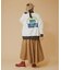TWILL FLARE SKIRT