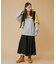TWILL FLARE SKIRT