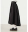 TWILL FLARE SKIRT
