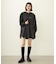 VOLUME SLEEVE HOODED BLOUSE